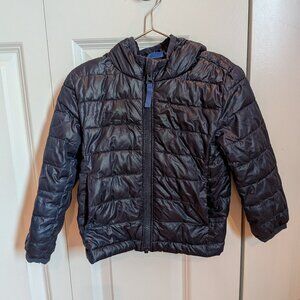 Primary Kids lightweight puffer jacket, Navy Blue, size 2T